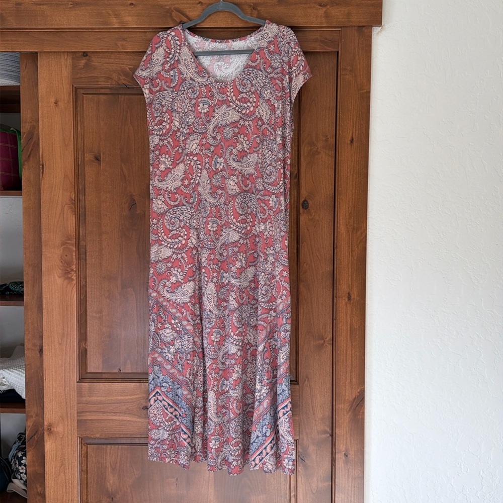 JJill knit maxi dress